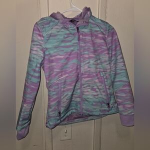 Snozu Lavender and Aqua Patterned Jacket